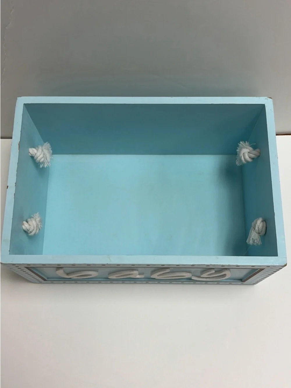 Baby Blue Decorative Storage Boxes - Brand